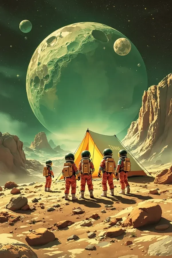 星际夏令营高清海报 - 四虎影视在线观看